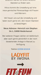 Mobile Screenshot of ladyfit-iwona.de